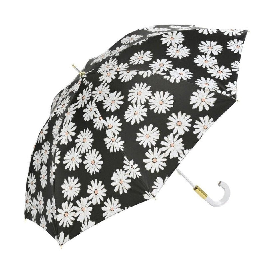 NIFTY COLORS Black Marguerite Daisy Umbrella 50cm