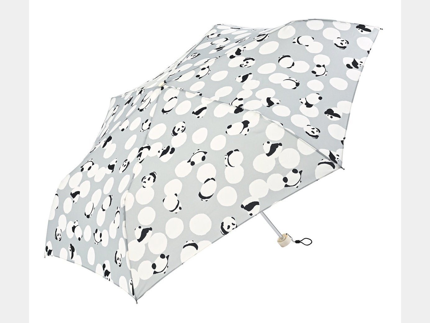 NIFTY COLORS Panda Mini 55 Folding Umbrella