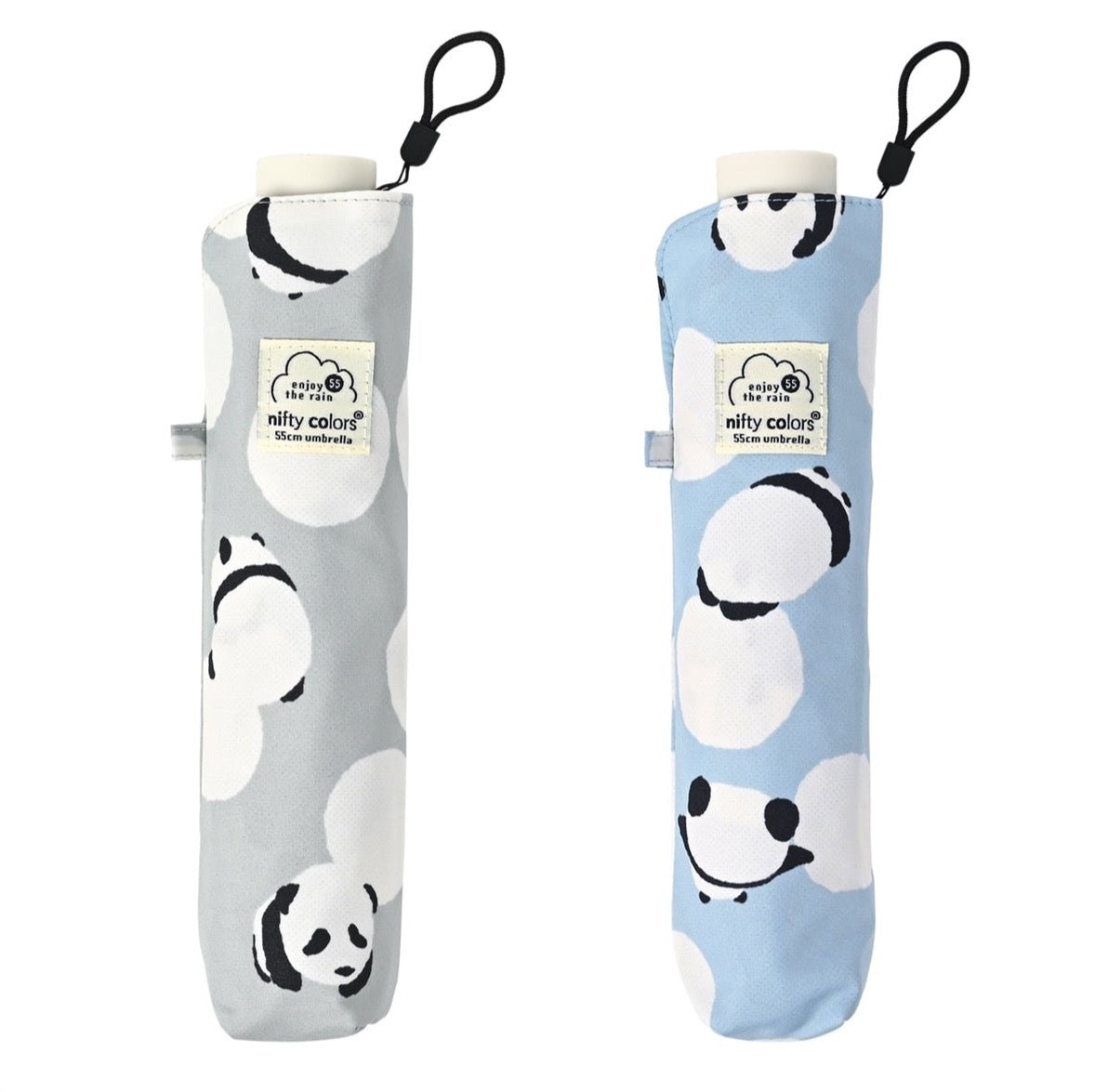 NIFTY COLORS Panda Mini 55 Folding Umbrella