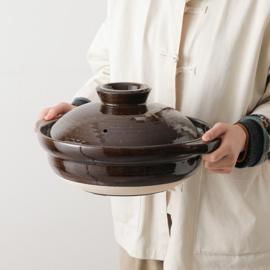 Nagatanien Iga IH Donabe - Large - Ame Brown