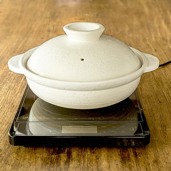 Nagatanien Iga IH Donabe - Large - White