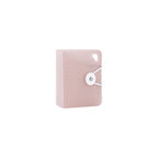 Nakabayashi Katazuku mini file folder in pale pink with elastic closure
