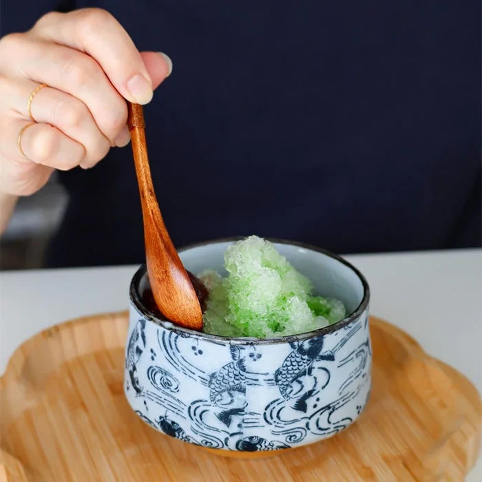 Nami ni Koi Carp Matcha Bowl