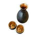 Nanban Black Gold Kuchigane Sake Set 3P