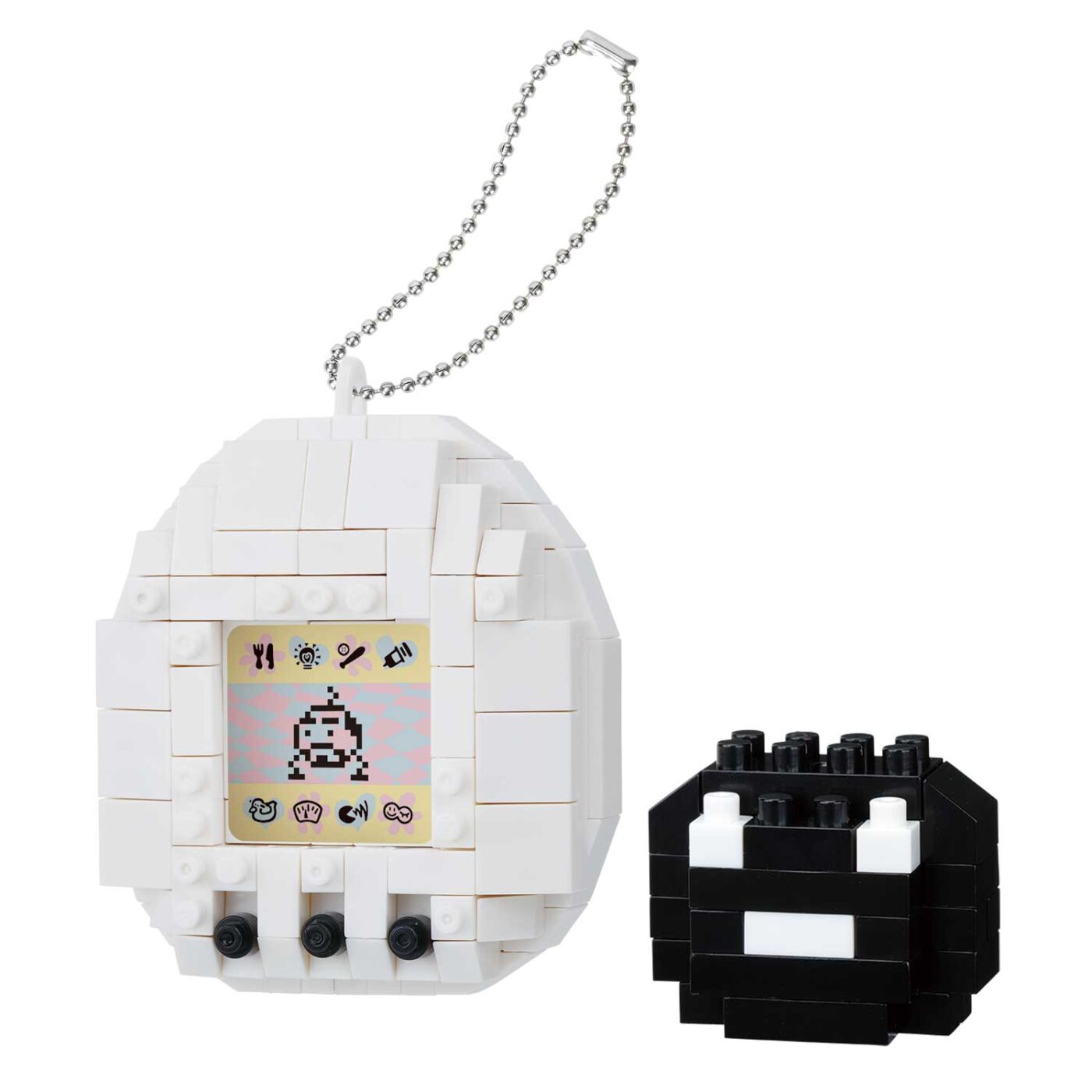 Nanoblock 1st Generation Tamagotchi - White