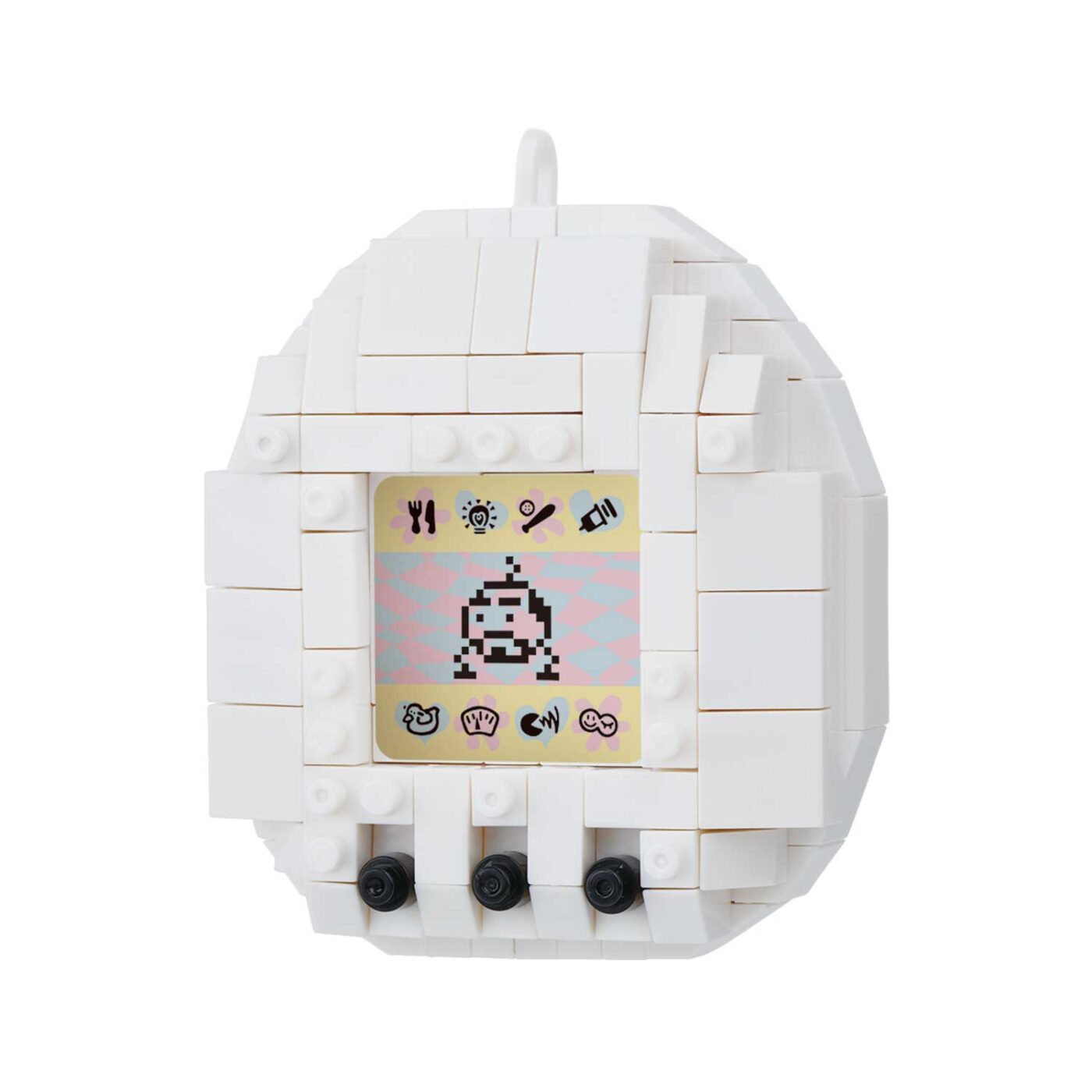 Nanoblock 1st Generation Tamagotchi - White
