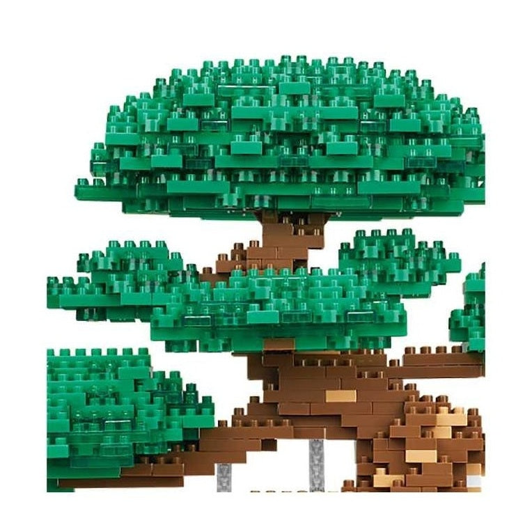 nanoblocks bonsai tree Nanoblock Bonsai Matsu Deluxe – MINIMARU