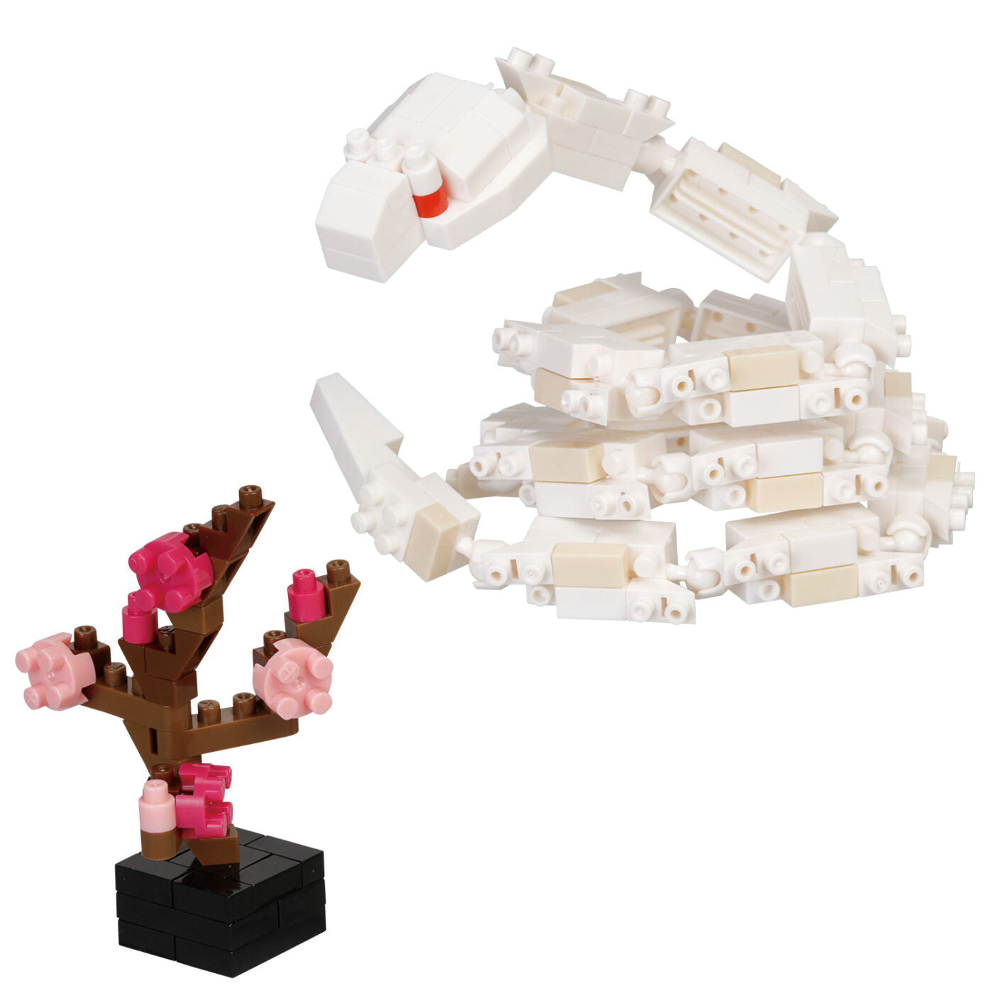 Nanoblock Chinese Zodiac - White Snake