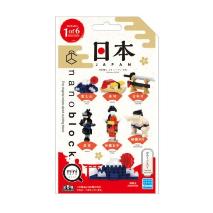 Nanoblock Mininano Japan Collection Blind Bag