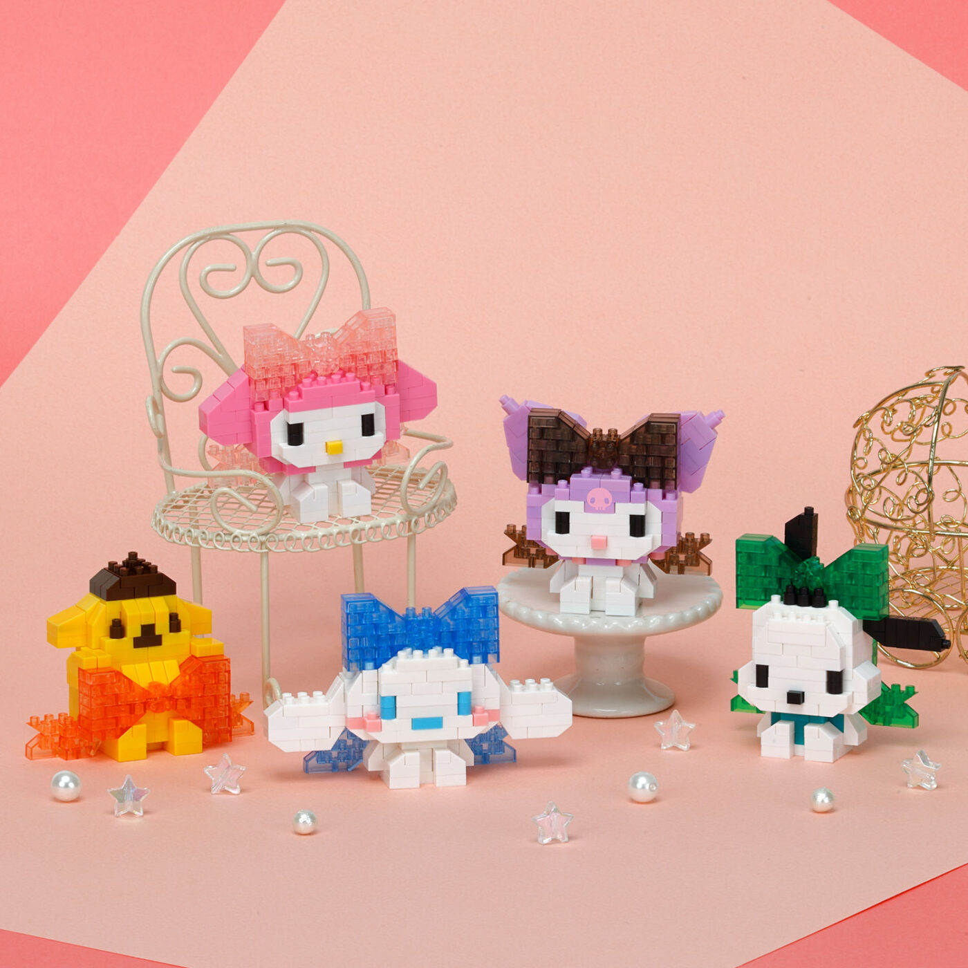 Nanoblock Sanrio - Kuromi Big Ribbon