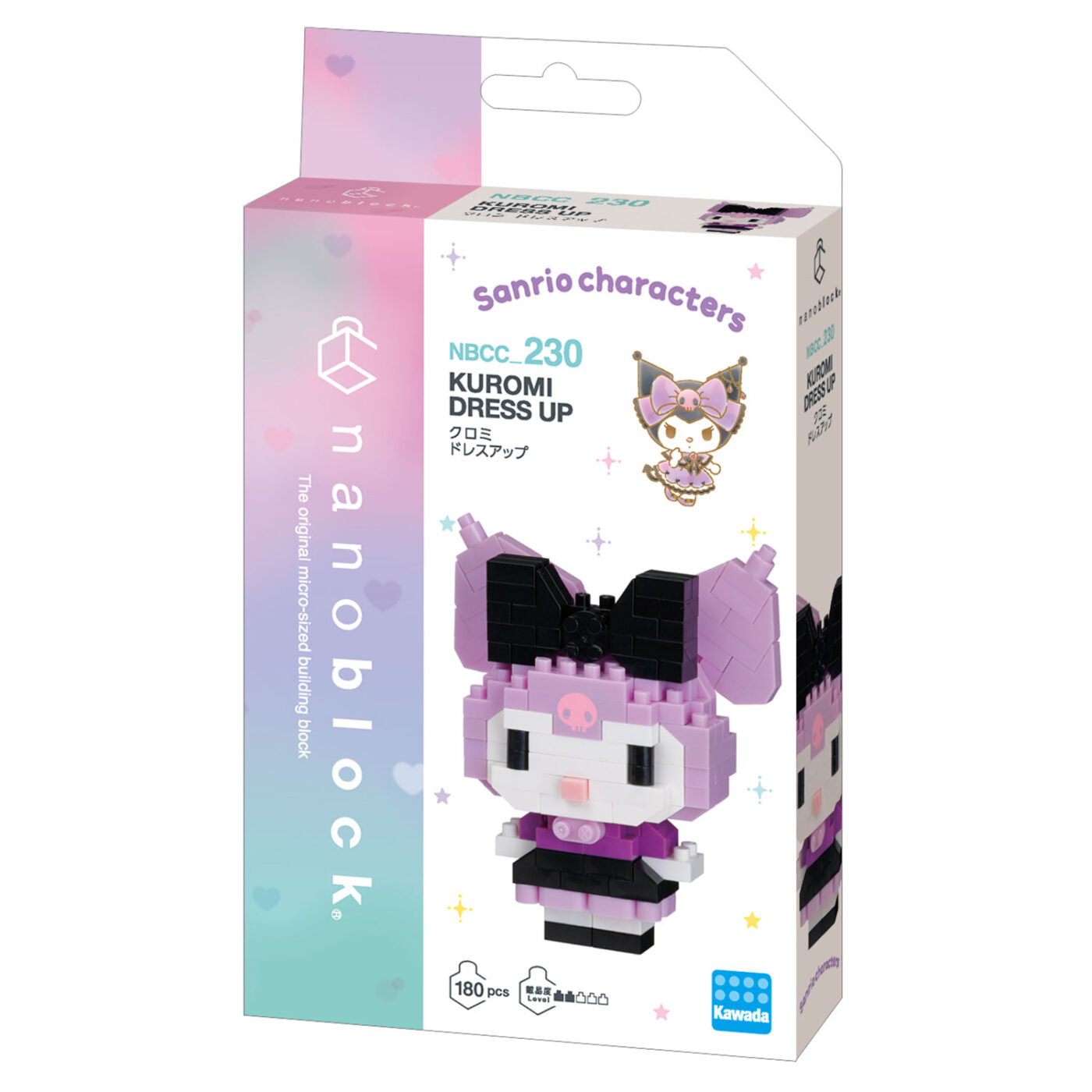 Nanoblock Sanrio - Kuromi Dress Up