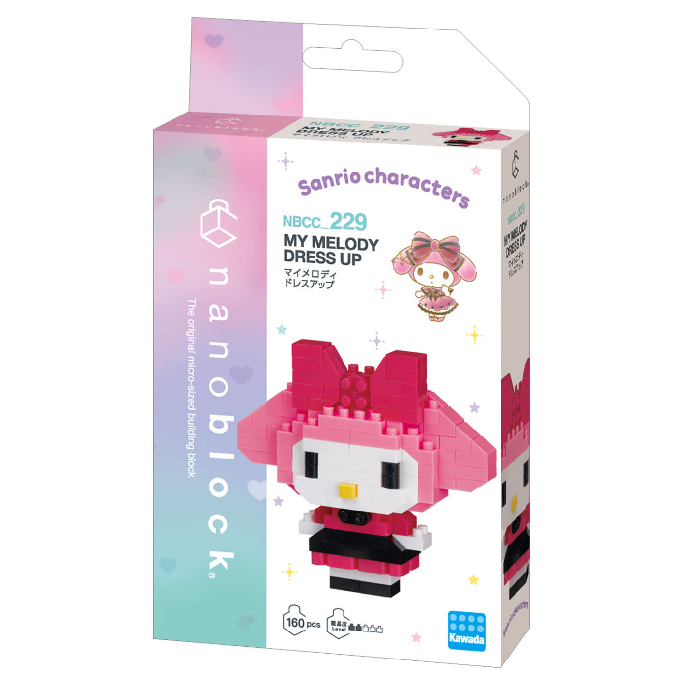 Nanoblock Sanrio - My Melody Dress Up
