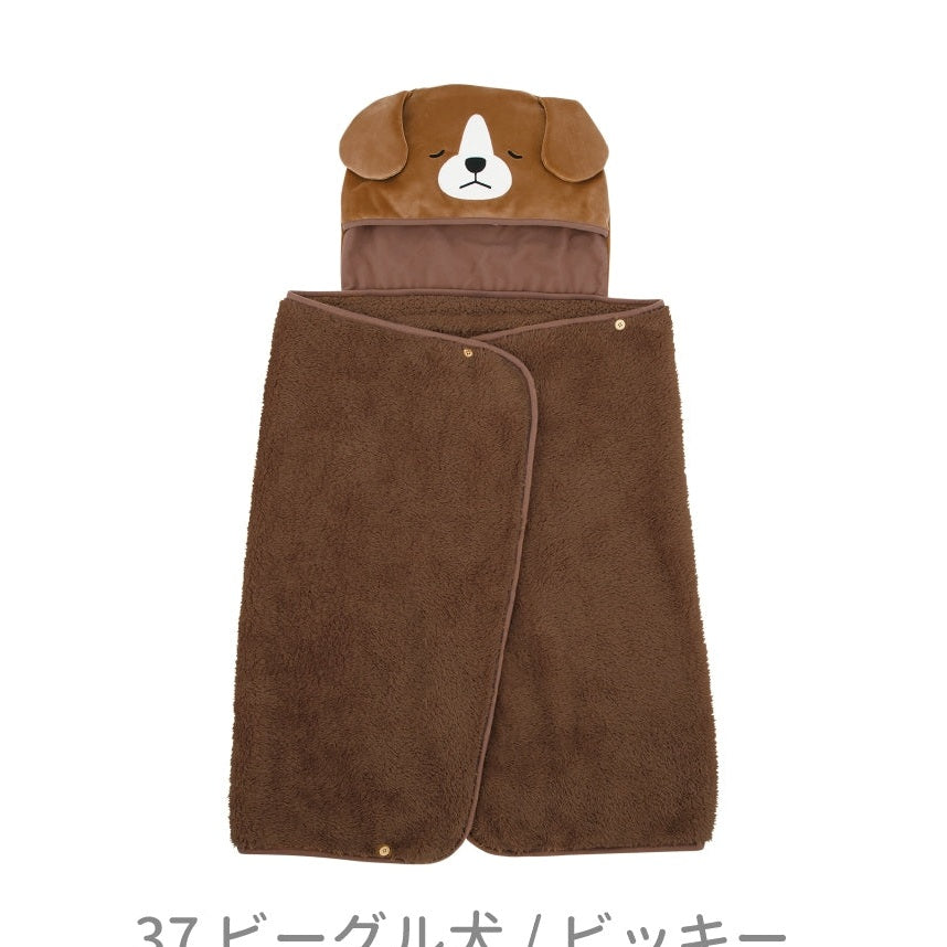 Nemunemu 5-Way Large Blanket - Beagle Vicky