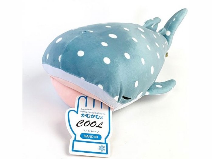 Nemunemu Cool Premium Hug Pillow Whale Shark Jinbei-San