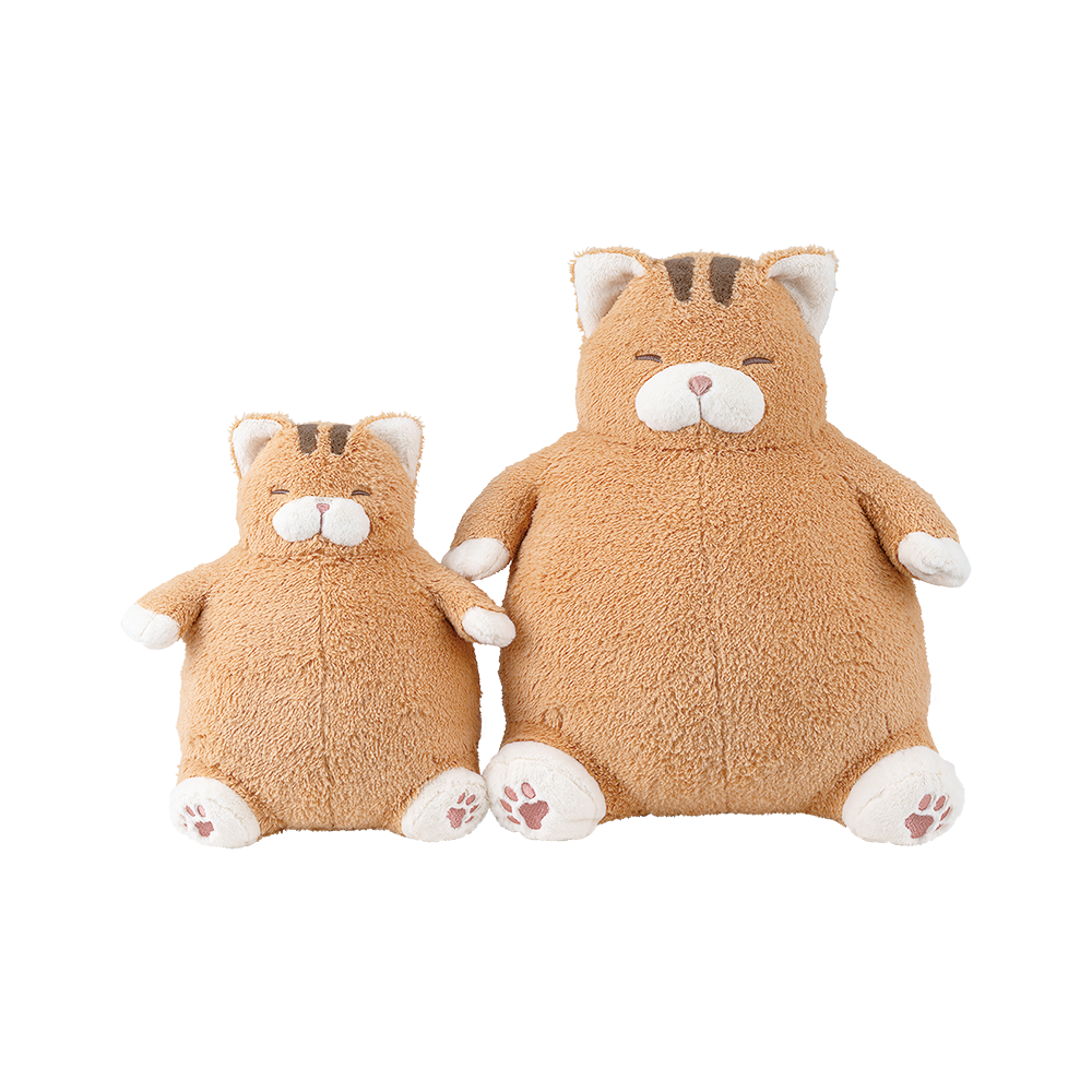 Nemunemu Hug Cat Plushie Red Tabby Shake