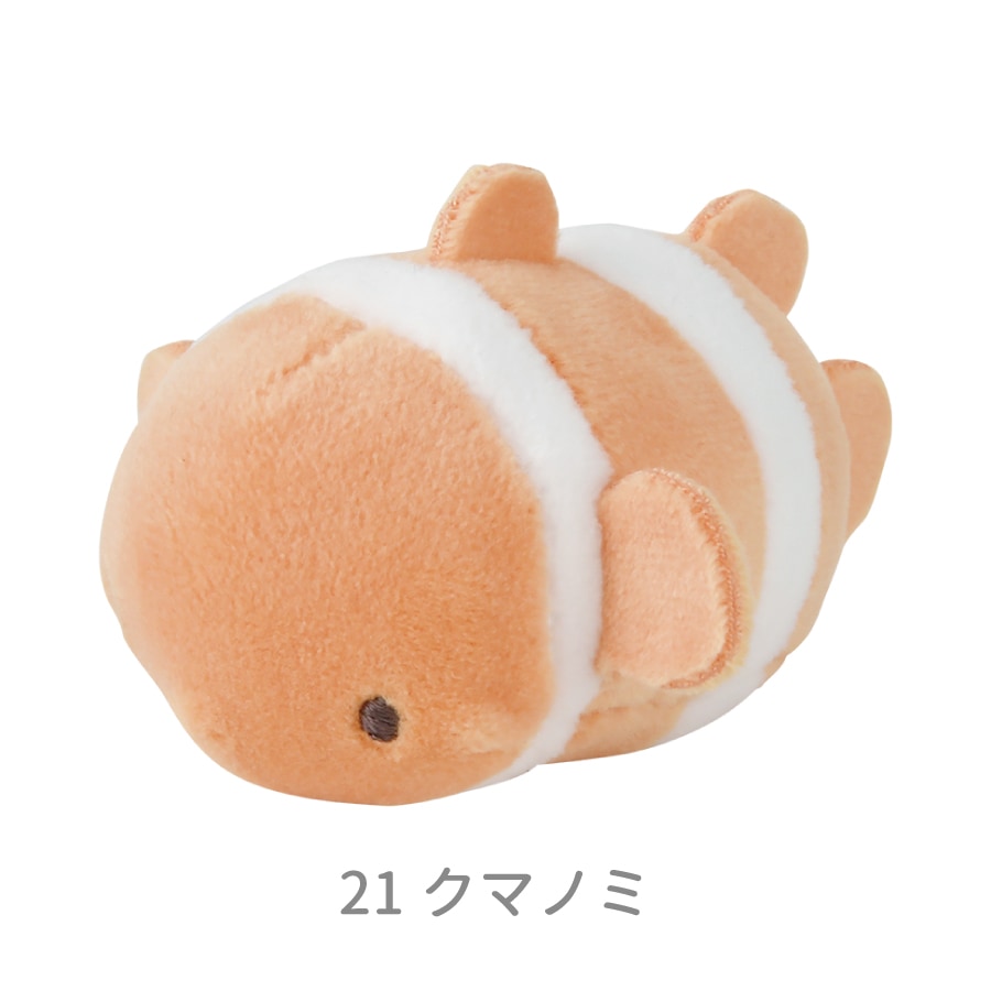 Nemunemu Marshmallow Mascot Sea Animal Magnet - Clownfish