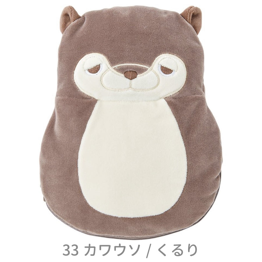 Nemunemu Microwaveable Silicone Hot Water Bottle - Otter Kururi