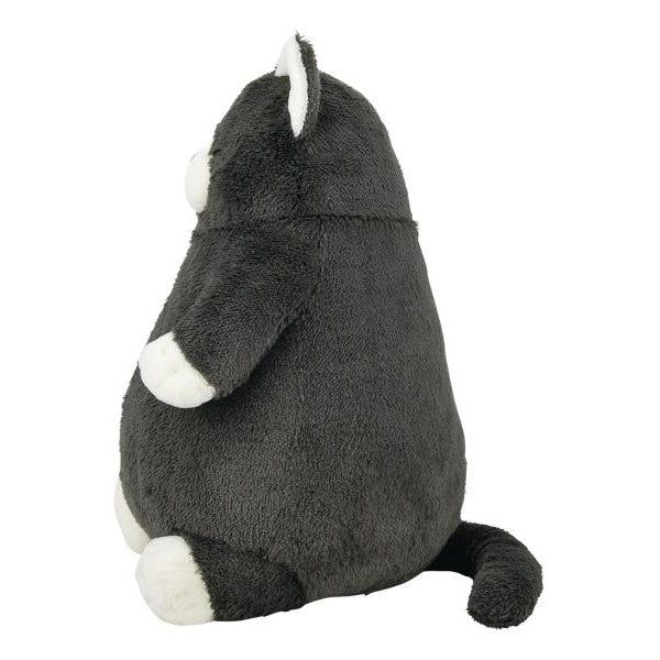 Nemunemu Positivity Hug Cat Plushie Black Cat Maguro