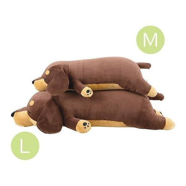 Nemunemu Premium Hug Pillow Dachshund Choco