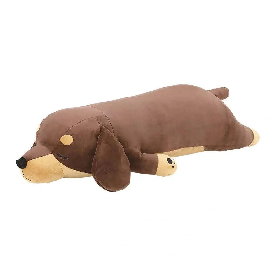 Nemunemu Premium Hug Pillow Dachshund Choco