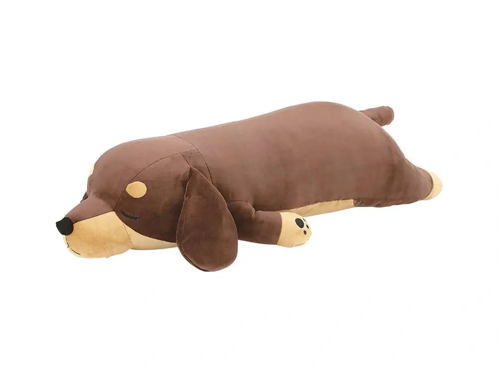 Nemunemu Premium Hug Pillow Dachshund Choco