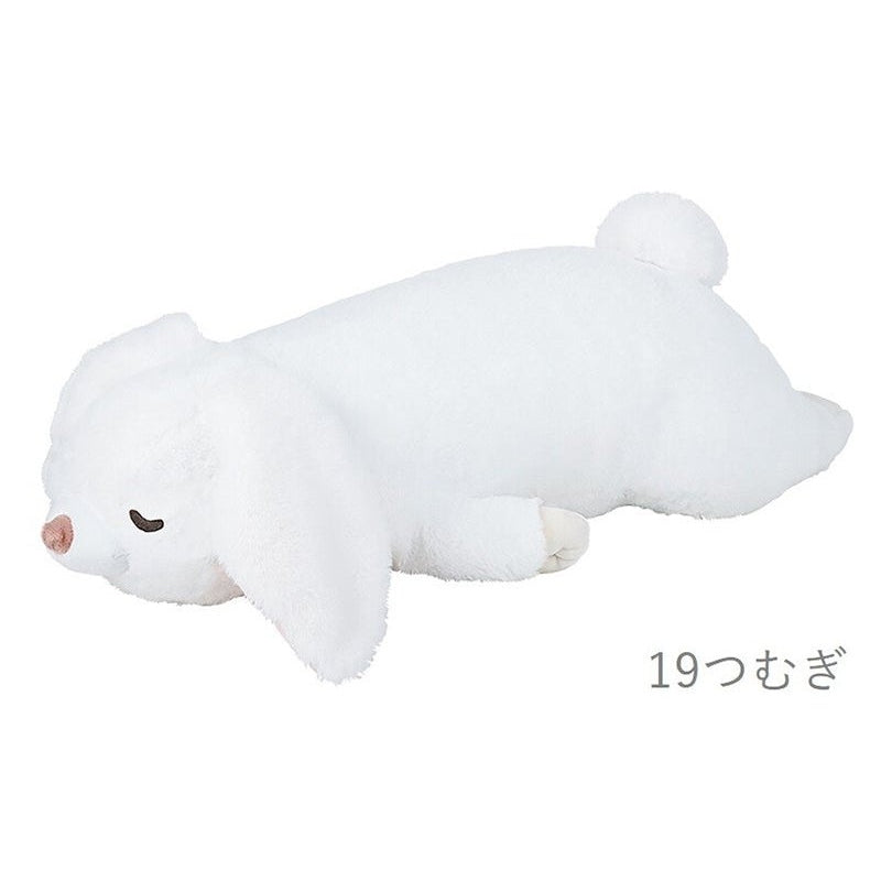 Nemunemu Premium Hug Pillow White Rabbit Tsumugi