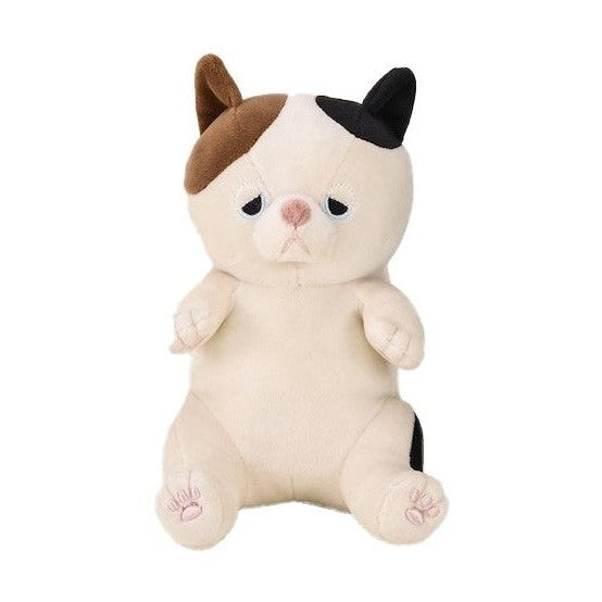 Nemunemu Premium Seated Hug Pillow Calico Cat Yuzu