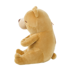 Nemunemu Seated Hug Pillow Bear Marron