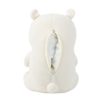 Nemunemu Seated Hug Pillow Polar Bear Lucky