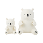 Nemunemu Seated Hug Pillow Polar Bear Lucky