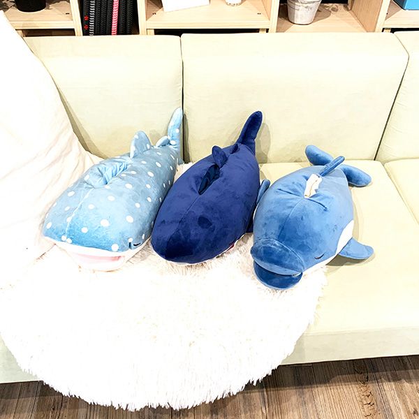 Nemunemu Two-way Tissue Case - Dolphin Apollo