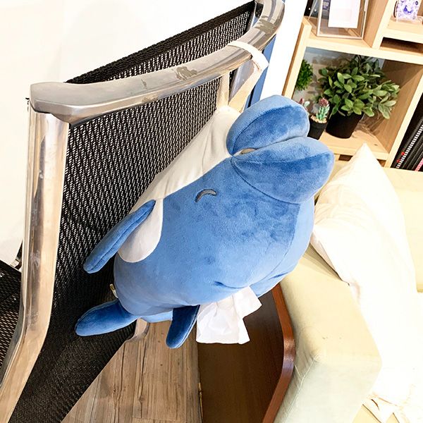 Nemunemu Two-way Tissue Case - Dolphin Apollo