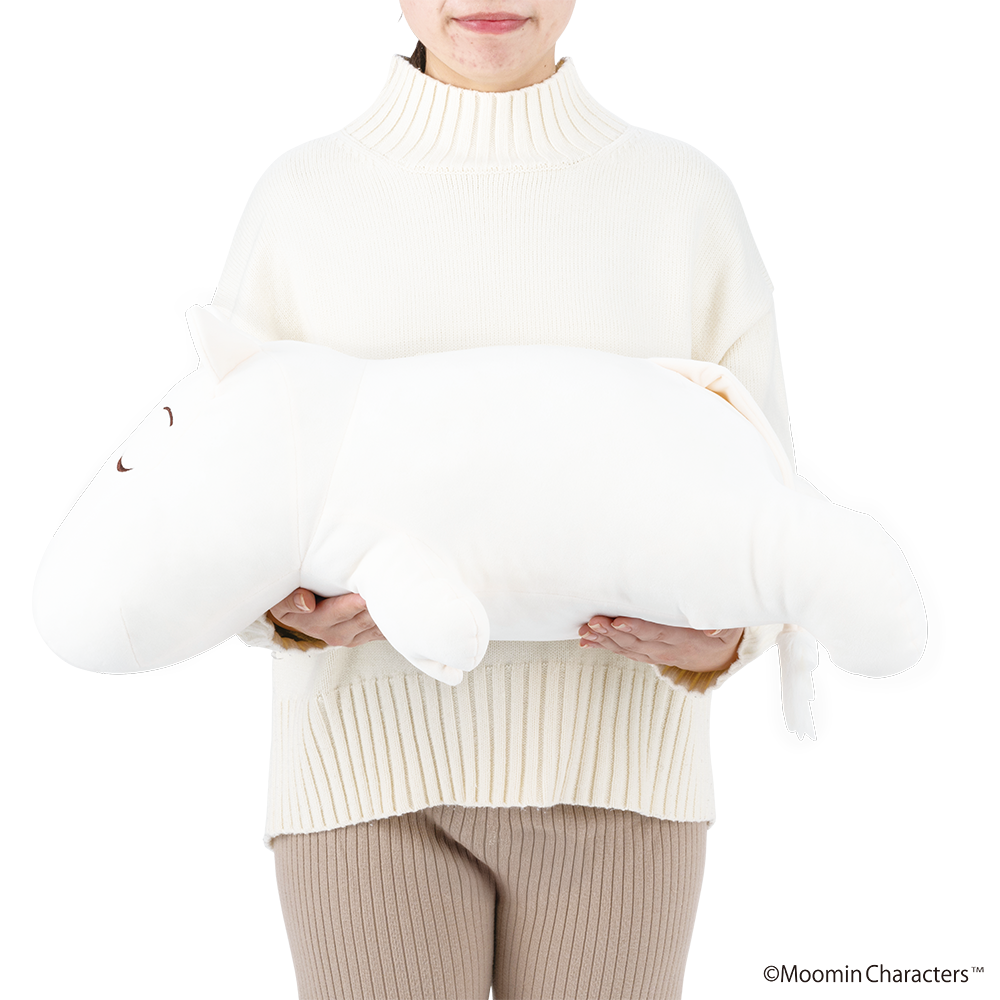 Nemunemu x Moomin Mochi Hug Body Pillow
