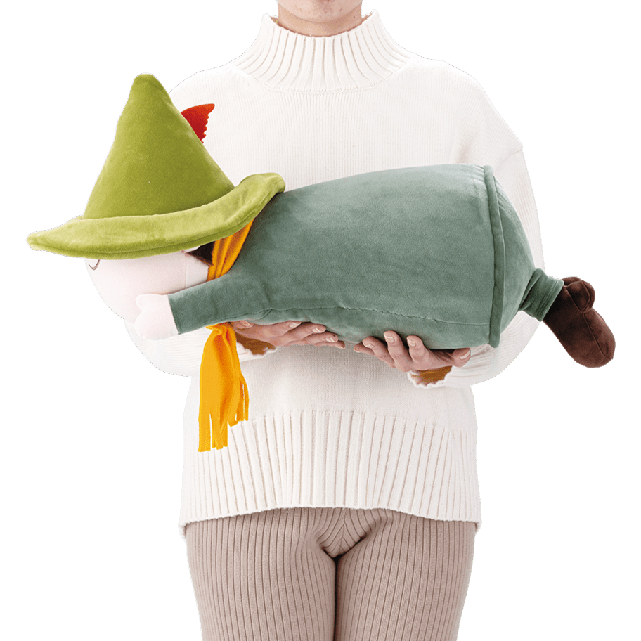 Nemunemu x Moomin Snufkin Mochi Hug Body Pillow L