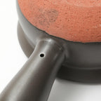 Nichijosahanki Matte Black Donabe Yukihira Pot with Rice Bowl Lid