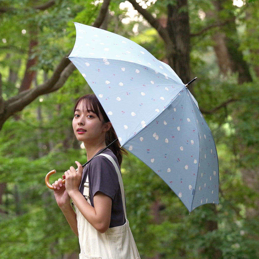 Nifty Colors Paperbirds Cherries Smart Jump Umbrella 60cm