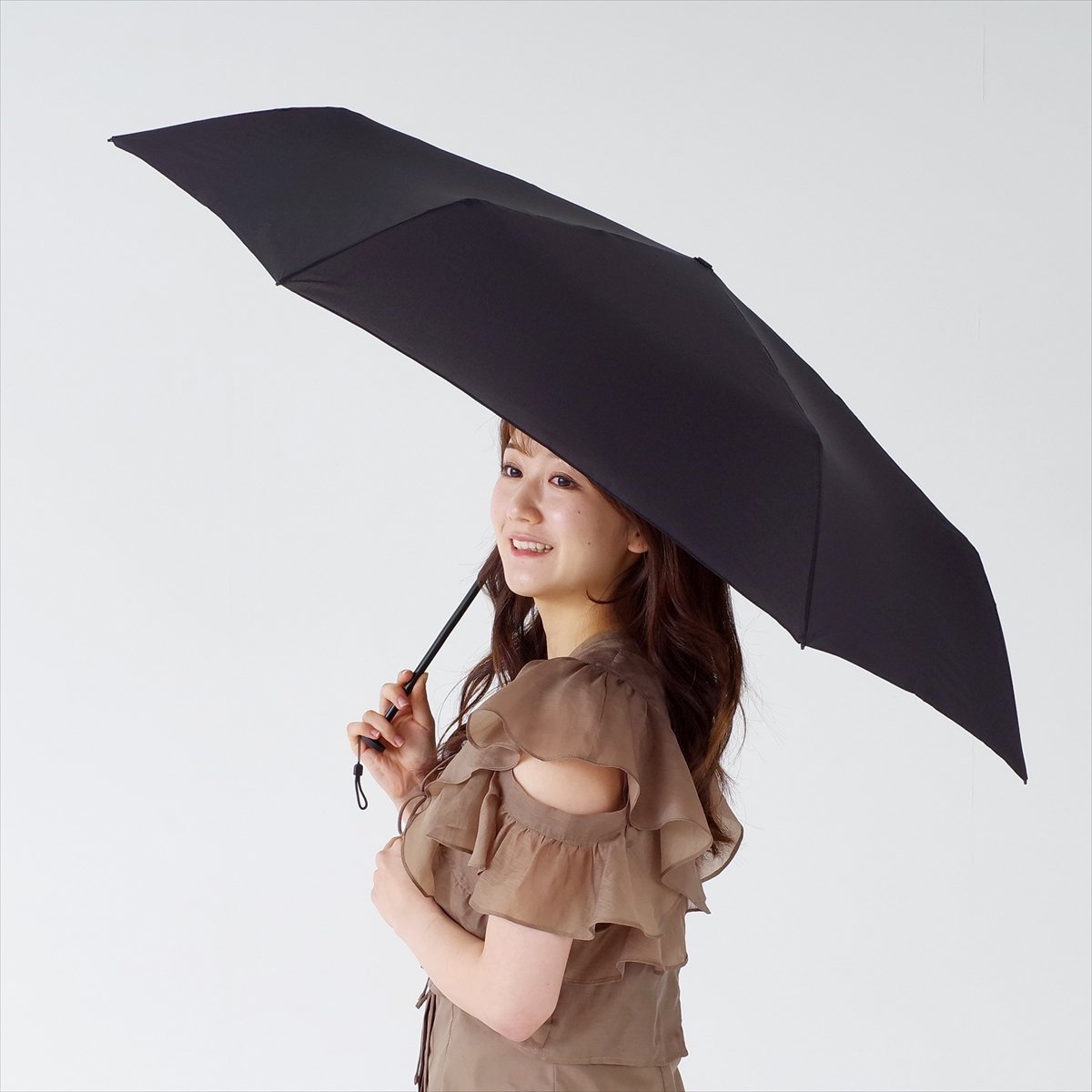 Nifty Colors Smart Light Unisex All-weather Compact Umbrella 60cm