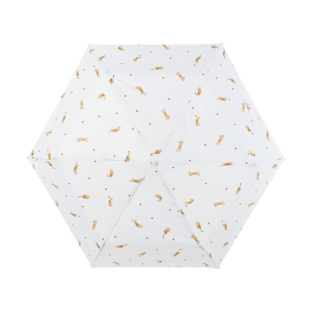Nifty Colors Tiger Lightweight Folding Umbrella 50cm
