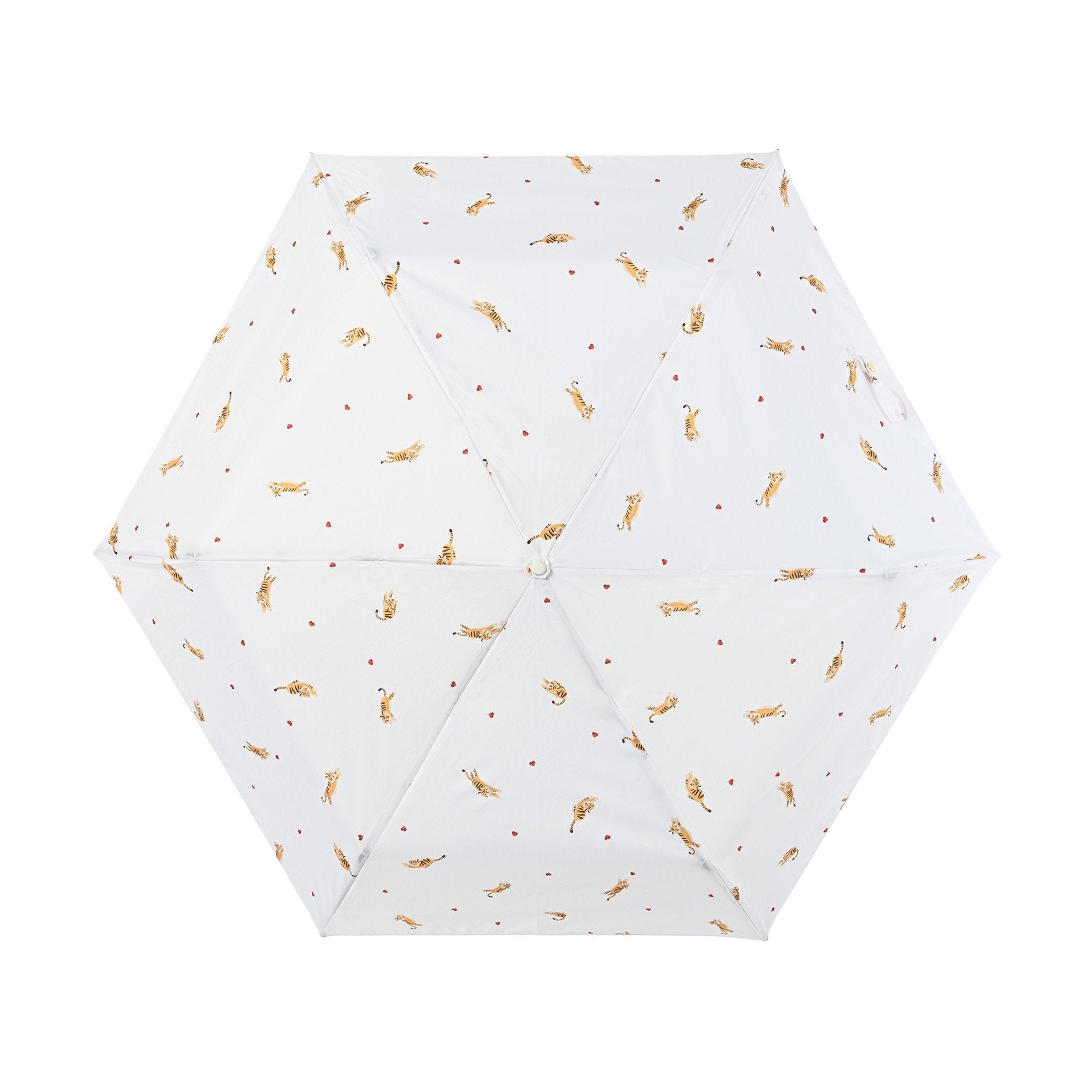 Nifty Colors Tiger Lightweight Folding Umbrella 50cm