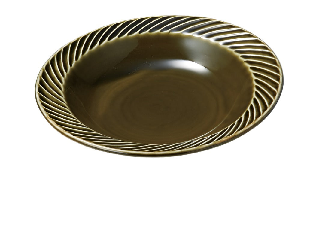 Olive Curry Plate 23D