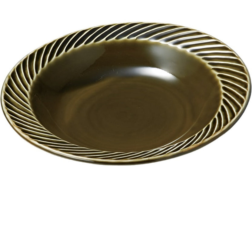 Olive Curry Plate 23D