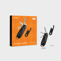 Orbitkey Crazy Horse Leather + Multi-Tool V2 Gift Set - Black