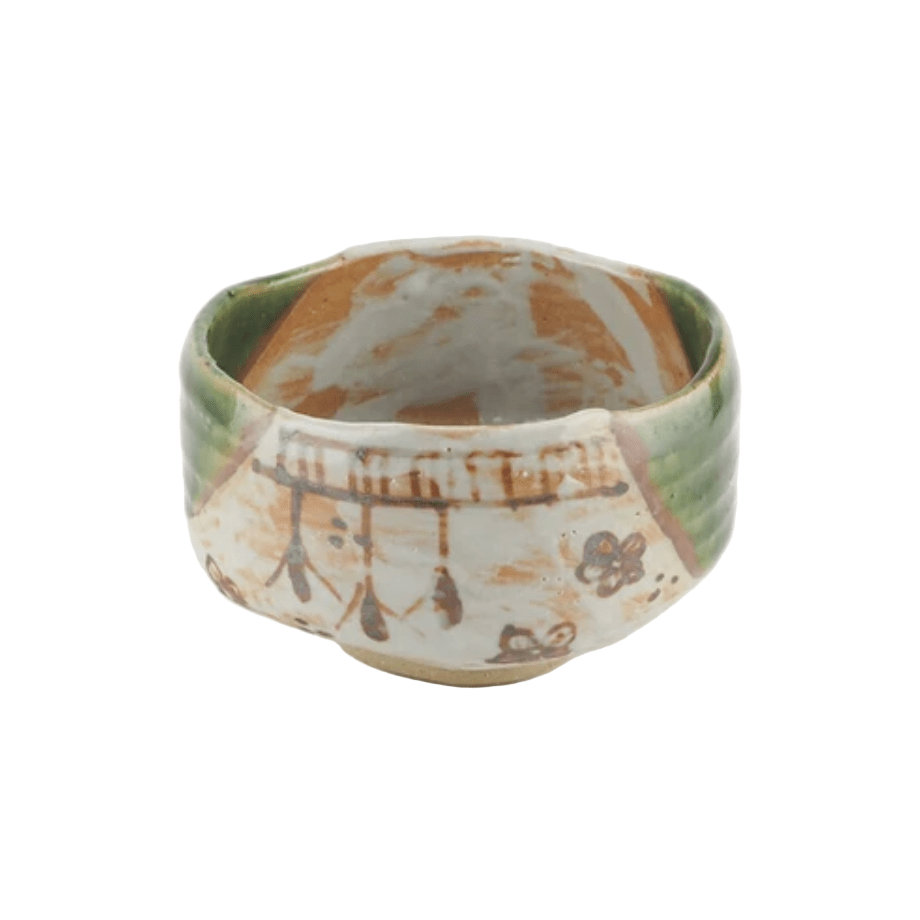 Oribe Hand-Painted Matcha Bowl - L