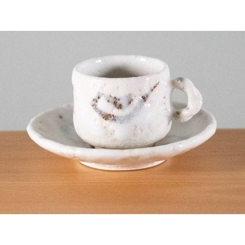 Oujigama Shino Mug and Saucer