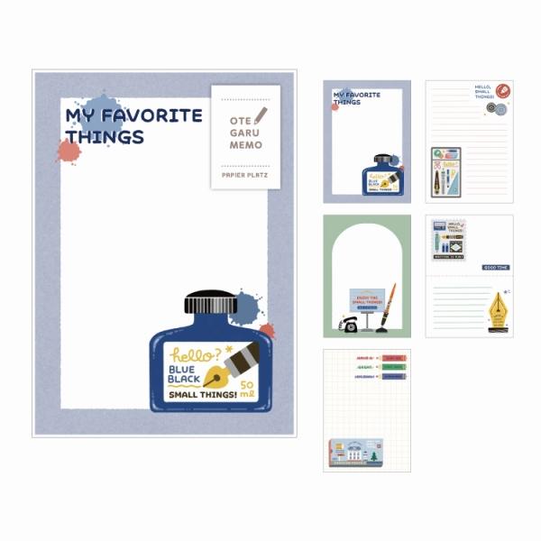 Papier Platz x eric Otegaru Memo Pad - Writing Utensils