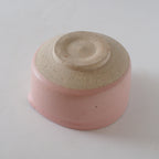 Peach Pink Matcha Bowl with Spout