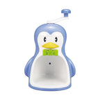 Pearl Life Cool Penguin Ice Shaver with hand crank and stainless steel blades