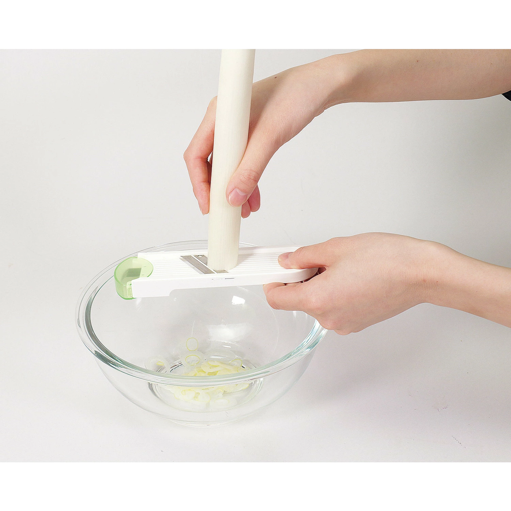 Pearl Metal Gajekon Double Spring Onion Slicer & Shiraga-Negi Cutter