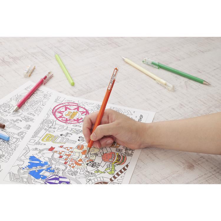 Pentel Mattehop x Fudepen 5P Set - Bright Morning