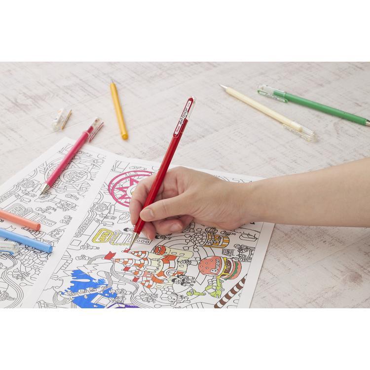 Pentel Mattehop x Fudepen 5P Set - Enchant Journey